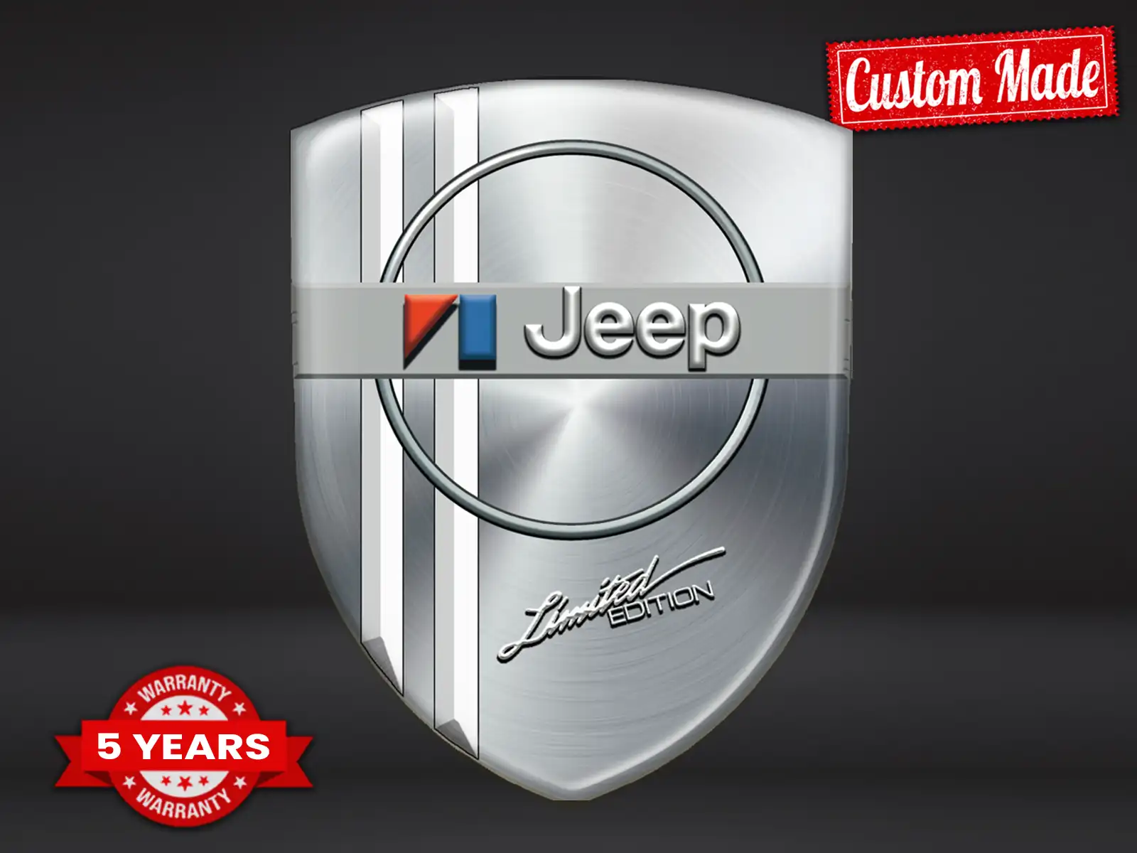 Jeep Adesivi Logo Vinile Pro Max Chic Durevoli Design